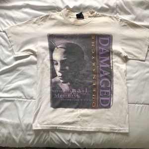 Queensryche Damaged Promisedland 90s band T